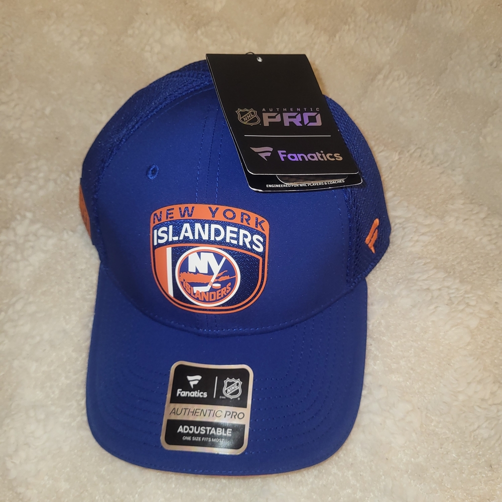 Fanatics Blue and Orange New York Islanders Cap